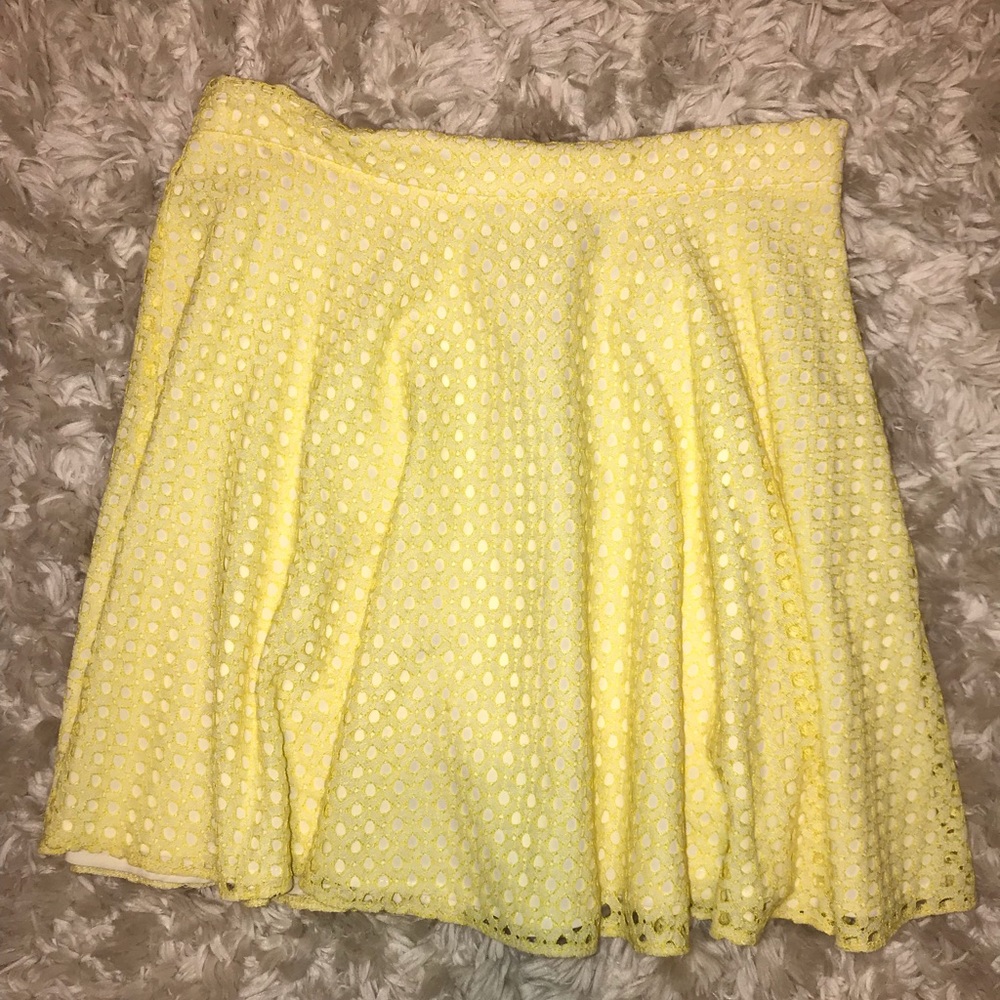 Yellow Flow Skirt